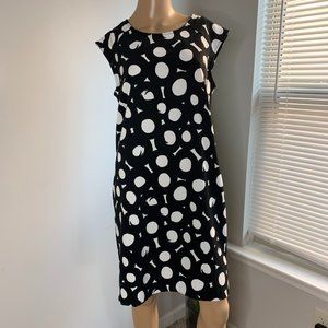 AB Studio black and white dress Size 12